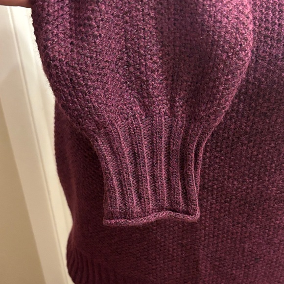 Nine West Deep Wine Turtleneck Sweater - Picture 3 of 6